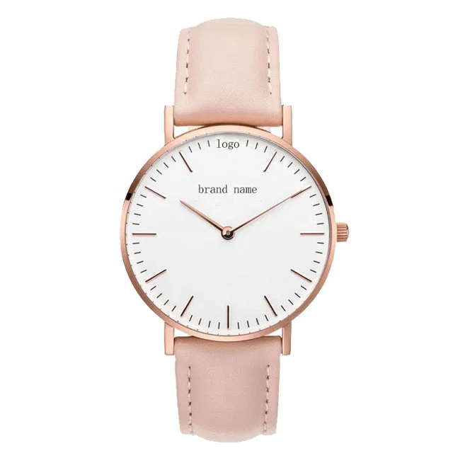 BK1A Low MOQ Luxury Minimalist Private Label Oem / Odm Custom Logo Wrist Watch Mens Woman Wholesale manufacturer