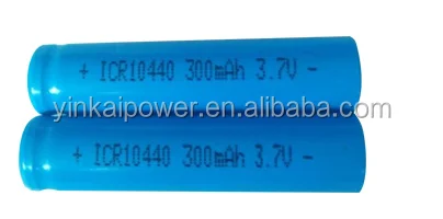 300 мАч Оптовая Сильный Свет Фонарик Перезаряжаемые 10440n Литий-Ионная батарея 3.7 В