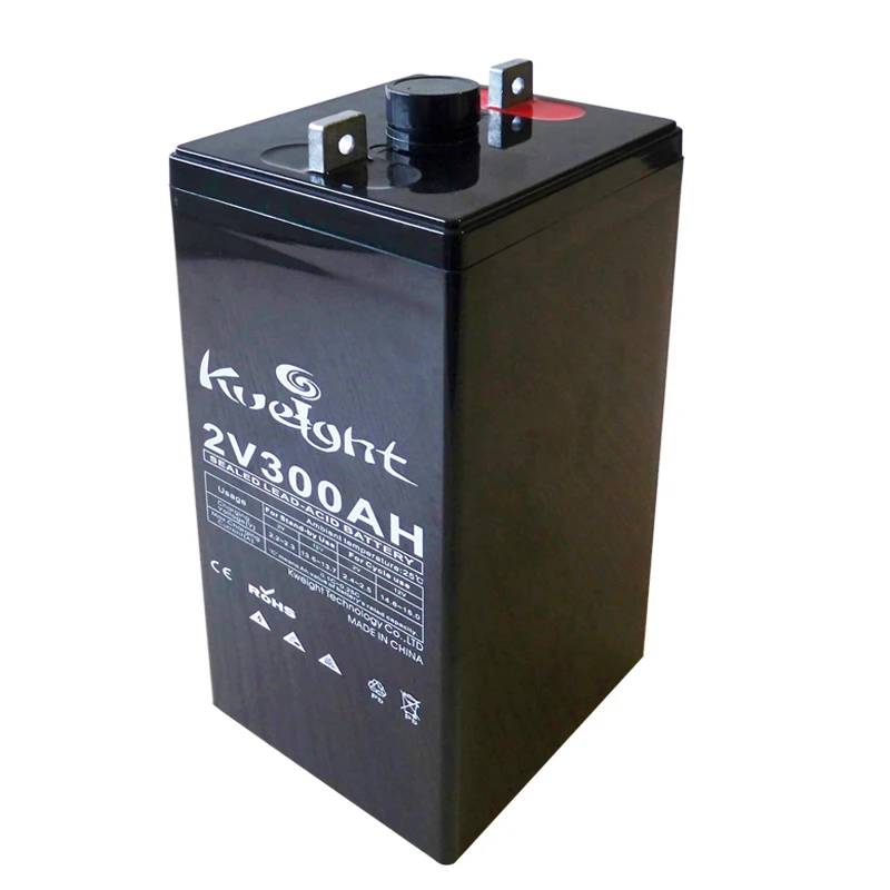 2V 300 amp hour c10h solar gel batteries 300ah 24v solar power storage batteries