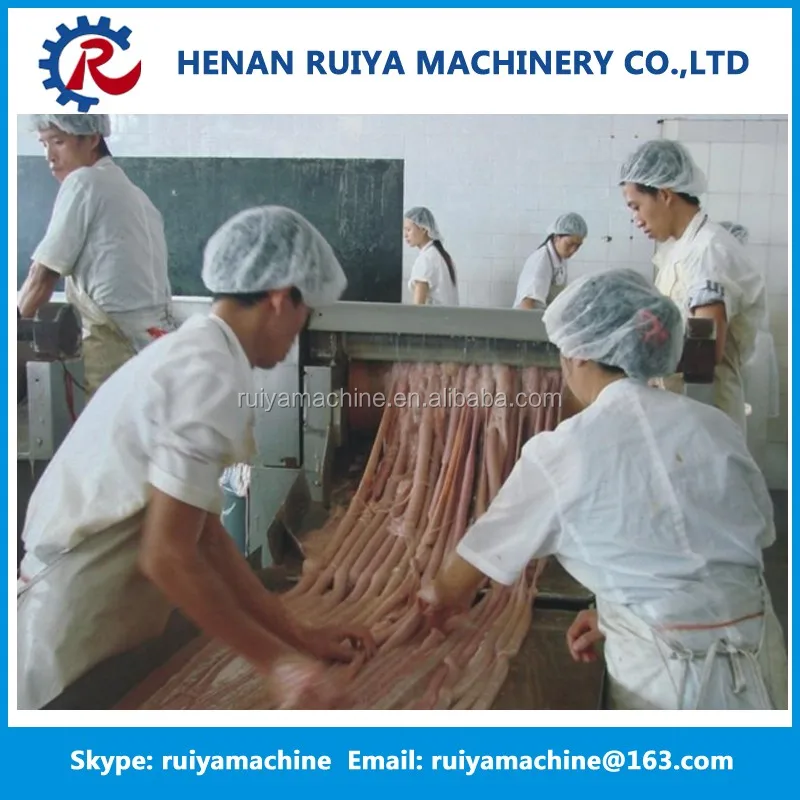 Professional Duck intestine chicken intestine Chitling cleaning machine