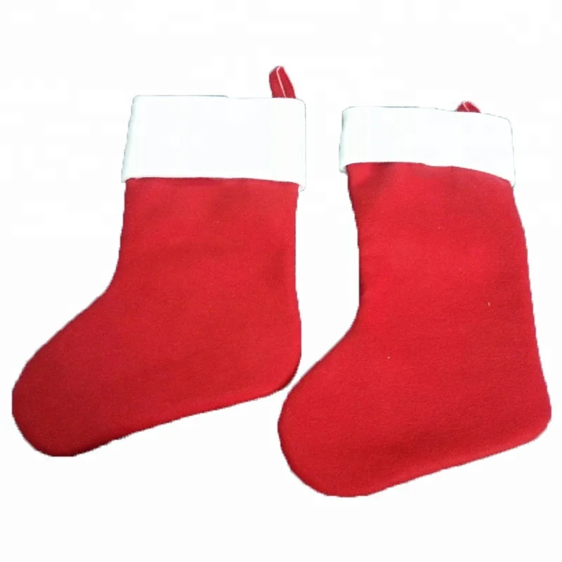 Personalized Santa Claus Gift Stocking Felt Christmas Decorations Stocking