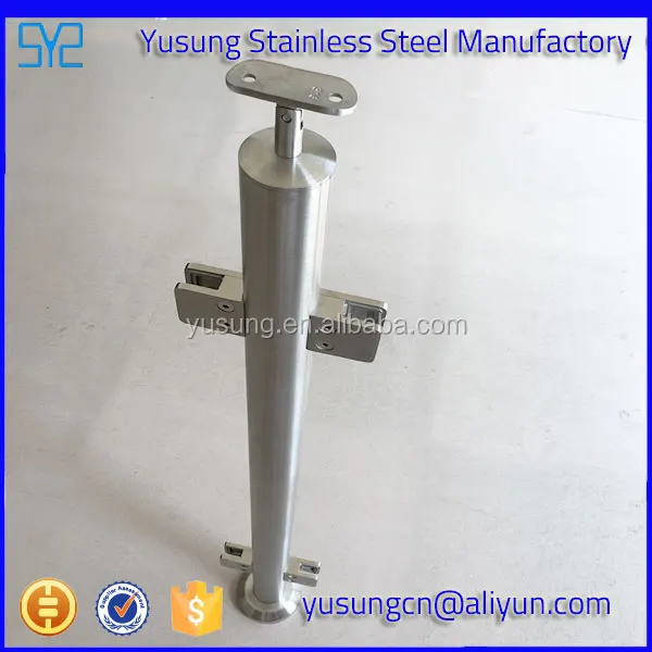 Stainless steel D clamp/Q railing clamp/Side mounting clamp