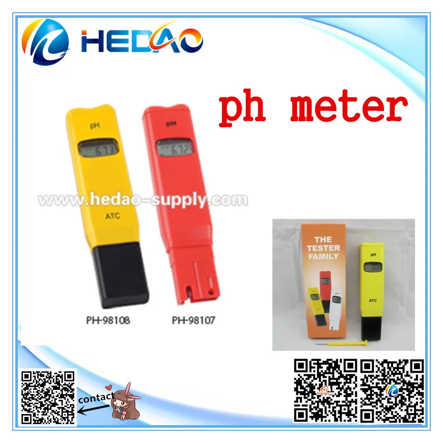 Семья PH-98108 pen тип цифровой мини-рн-метр