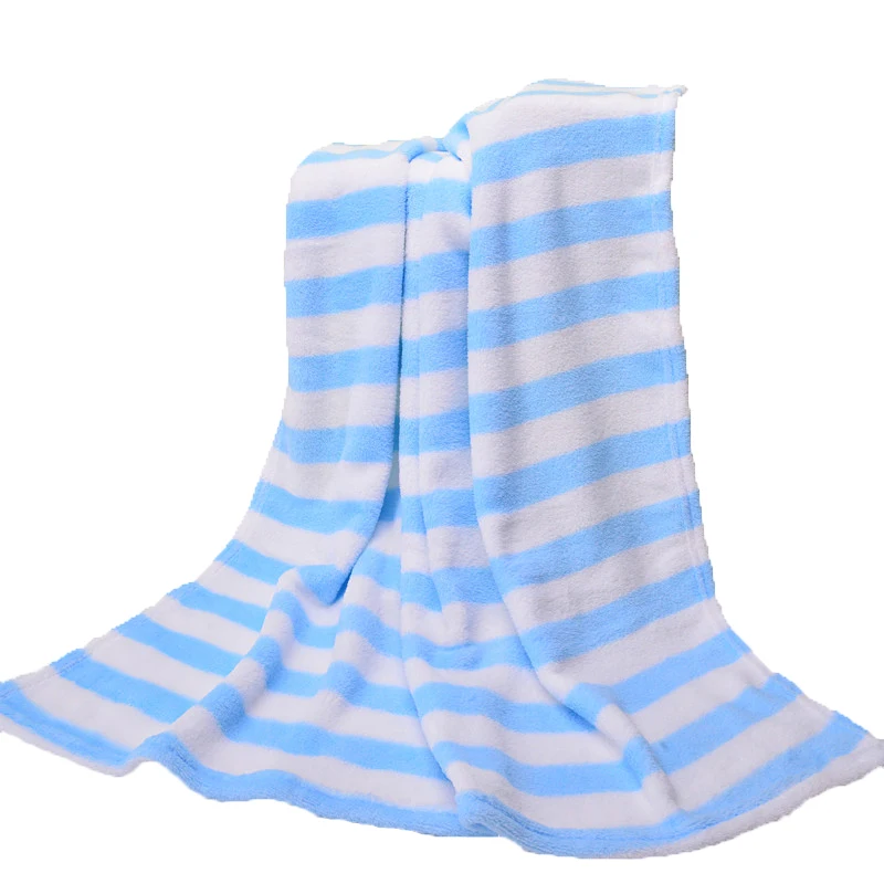 Professional Wholesale 2022 Hot Sale Super Soft Thick Coral Fleece Blanket For Baby Use