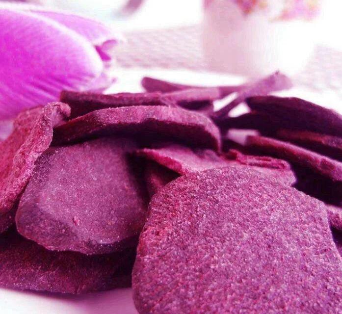 
Chinese Vegetables Snack VF Purple Sweet Potato Chips 