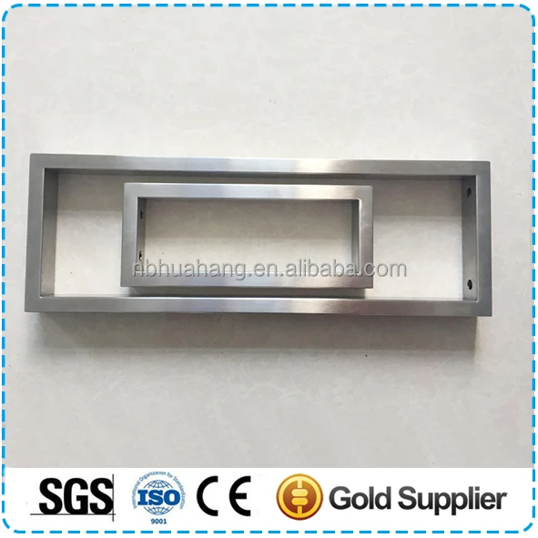 Нинбо производитель больший размер ванная полки ss304 заголовок настенный