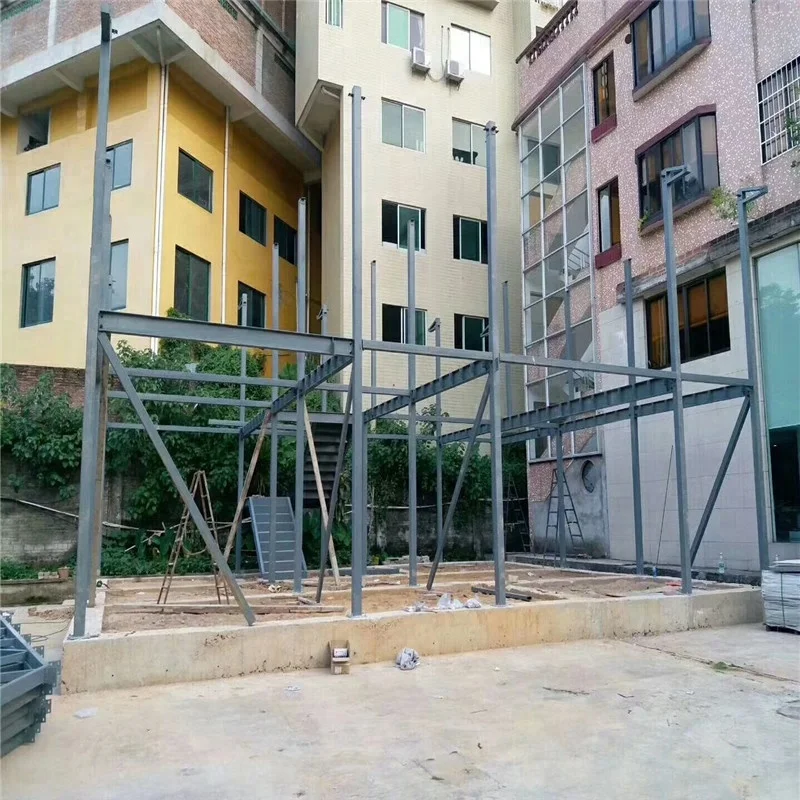 Prefabricated House Light Steel Frame Precast Concrete House EPS Cement board Villa