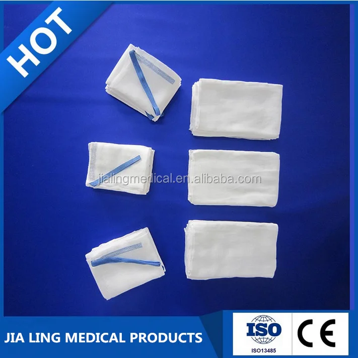 
Medical Absorbent Non-sterile Gauze Lap Pad Sponge 