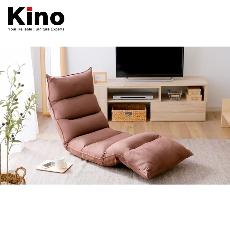 folding floor leisure sofa chair lengthen recliner sofa with foot rest