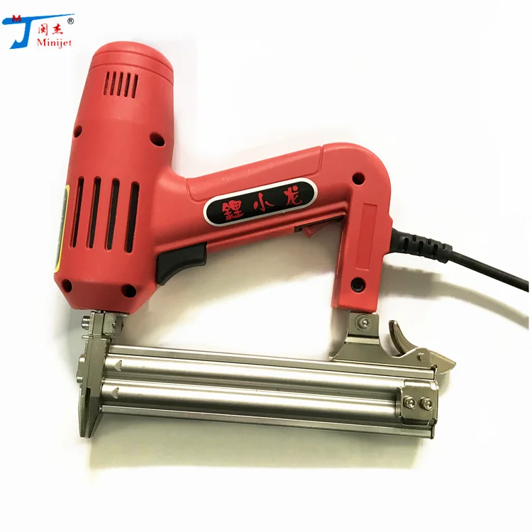 Бренд Lixiaolong, высококачественный пистолет для ногтей с отделкой F30, электрический пистолет для ногтей для украшения комнаты