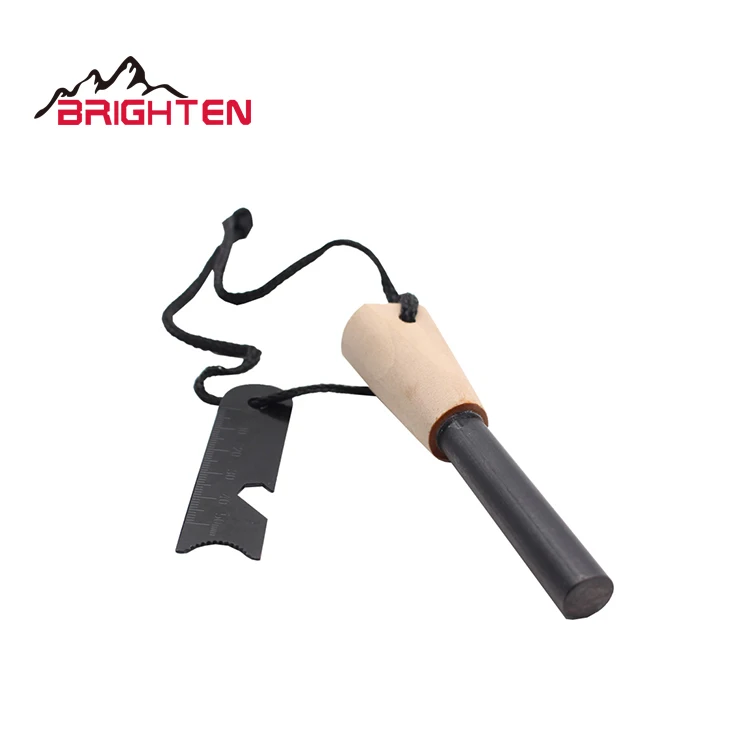 wood stone flint magnesium fire starter manufacturer