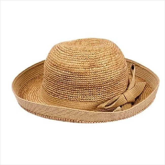 Straw Sun Hats for Kids Wide Brim Beach with Branded Logo