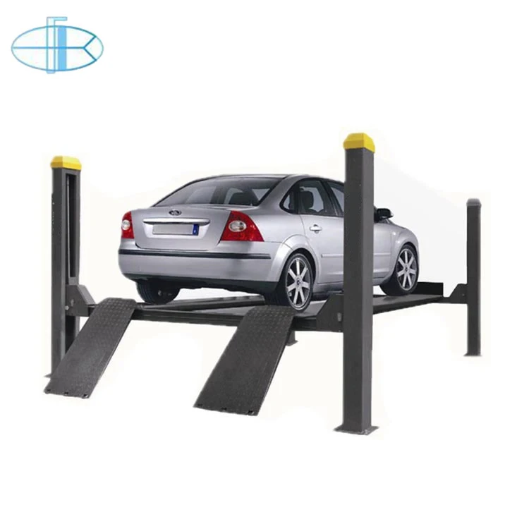 CE approved cheap 5t 4 post hydraulic car park lift