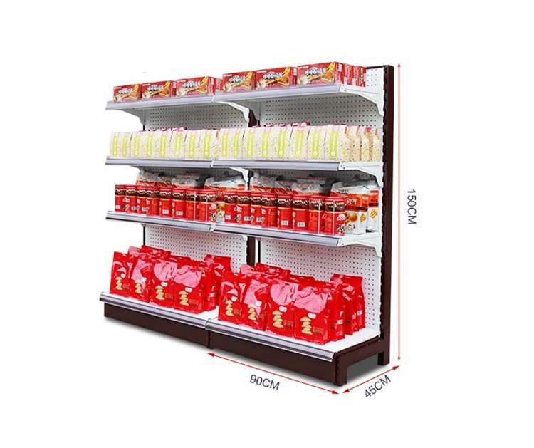 Gondola second hand supermarket display shelving for sale