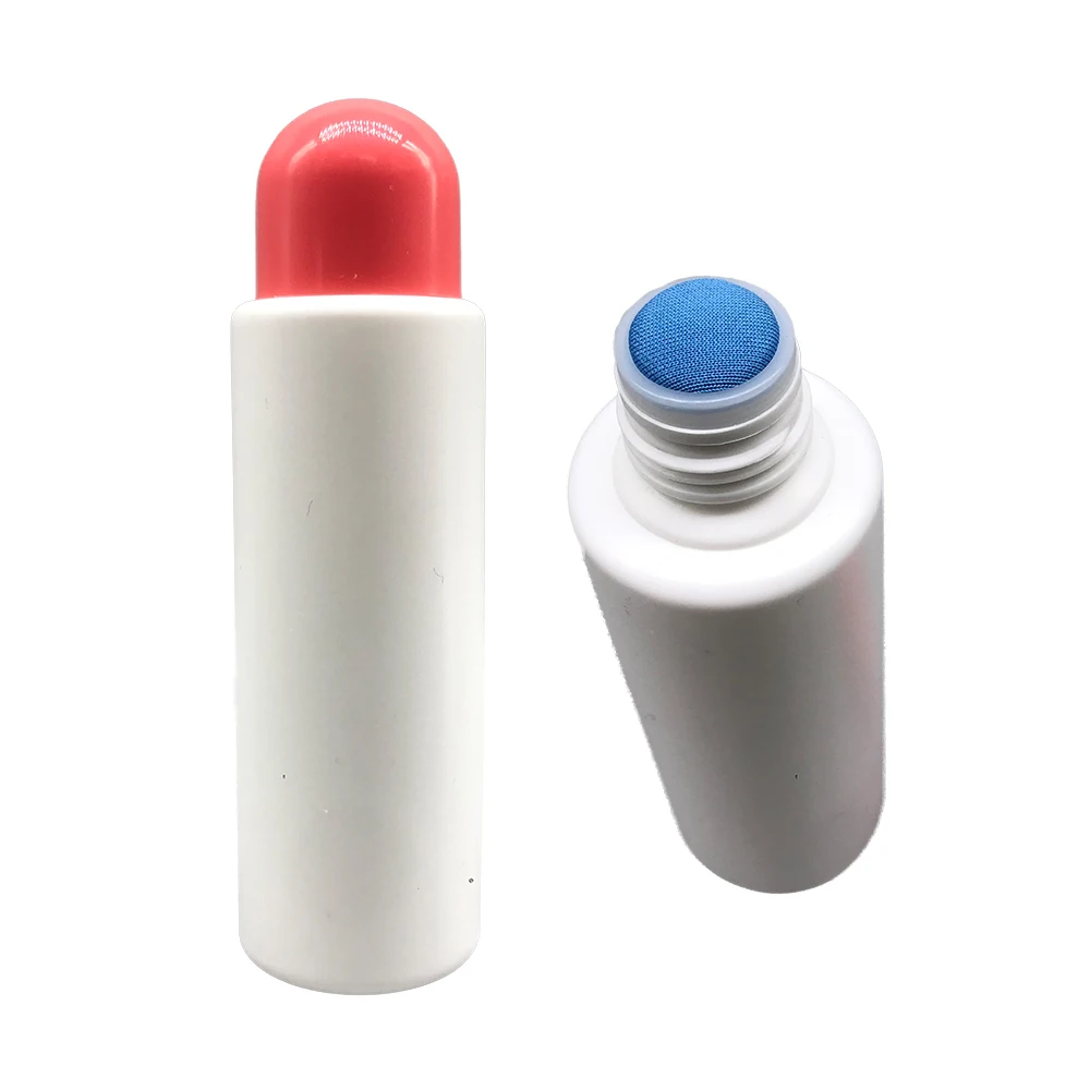Customize PE Plastic 4oz 120ml Sponge ink bingo dauber bottle for bingo game