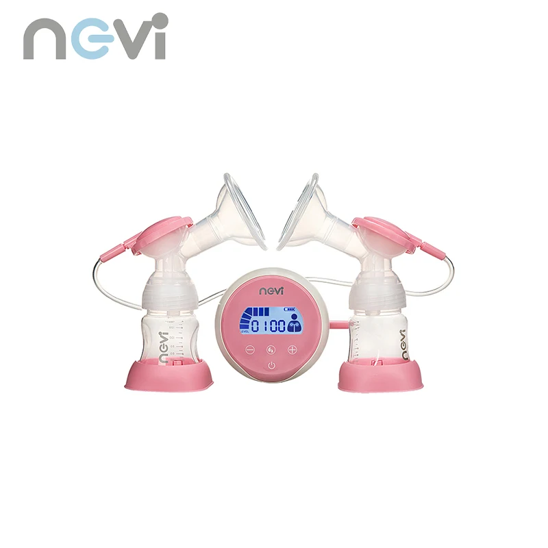 New Design Freestyle Food Grade Double Electric Silicone Breast Milk Pump