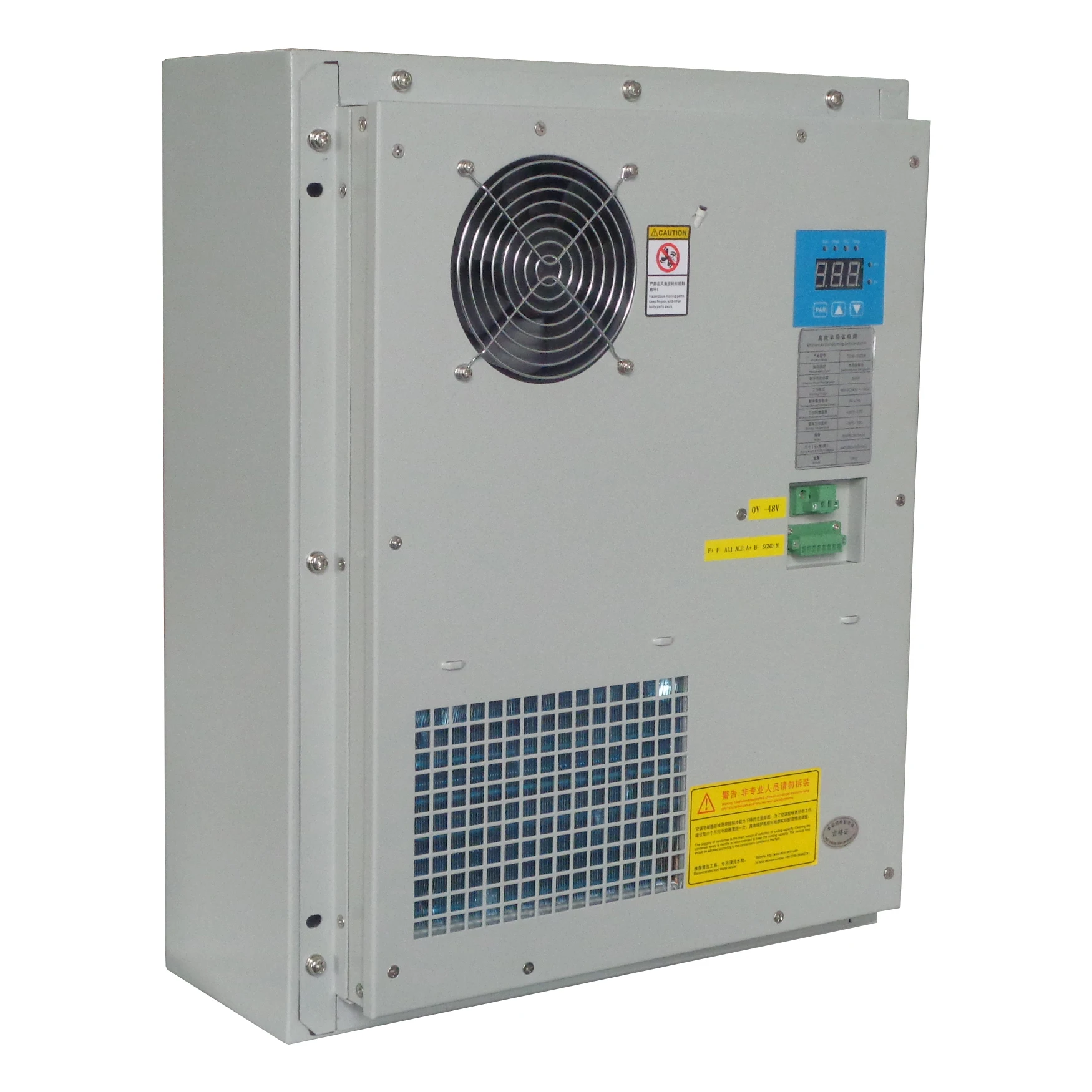 400W TEC air cooler 48V DC cooler peltier air conditioner for outdoor telecom cabinet AC-TEC-FF400