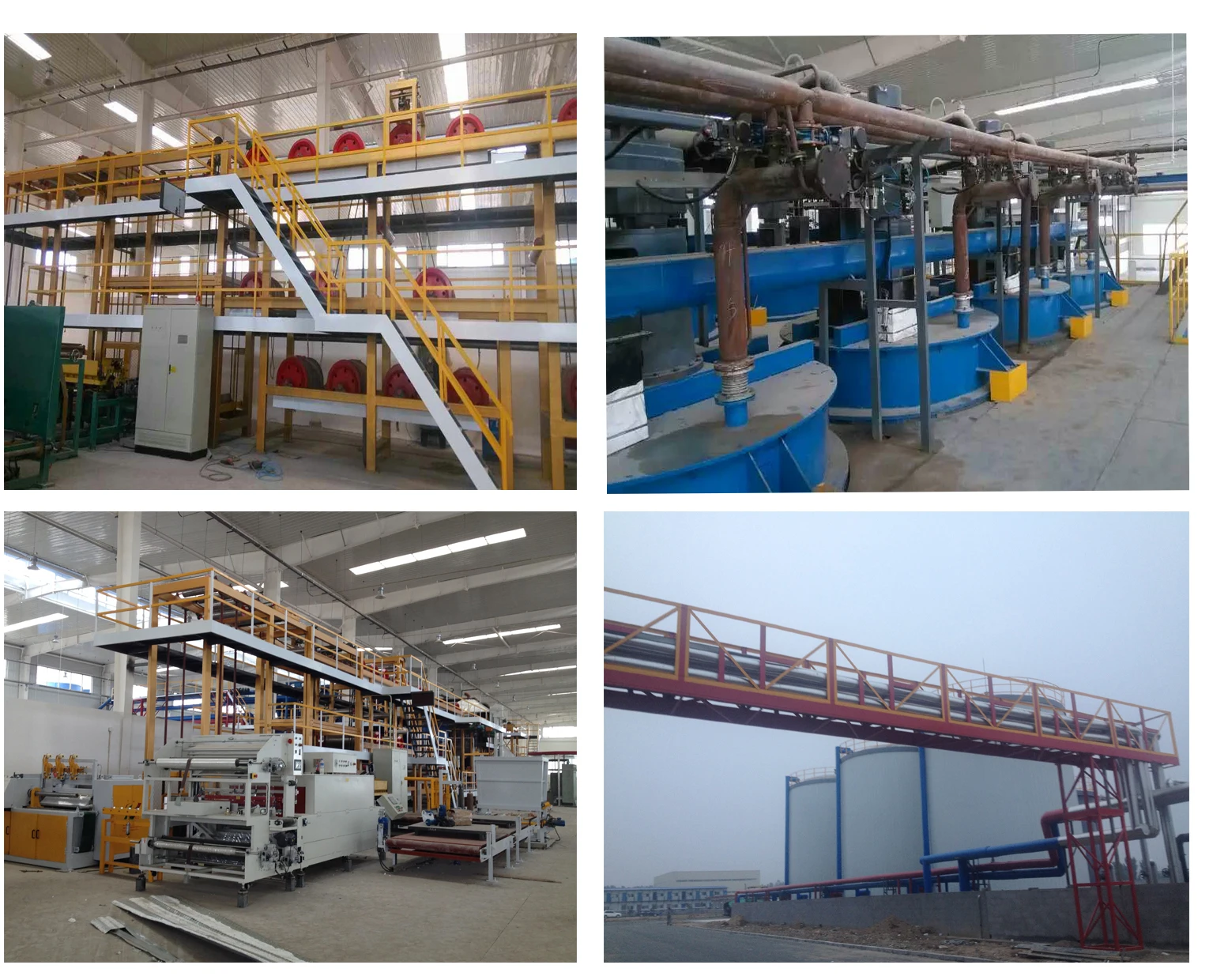 Elastic  bituminous waterproof material production line