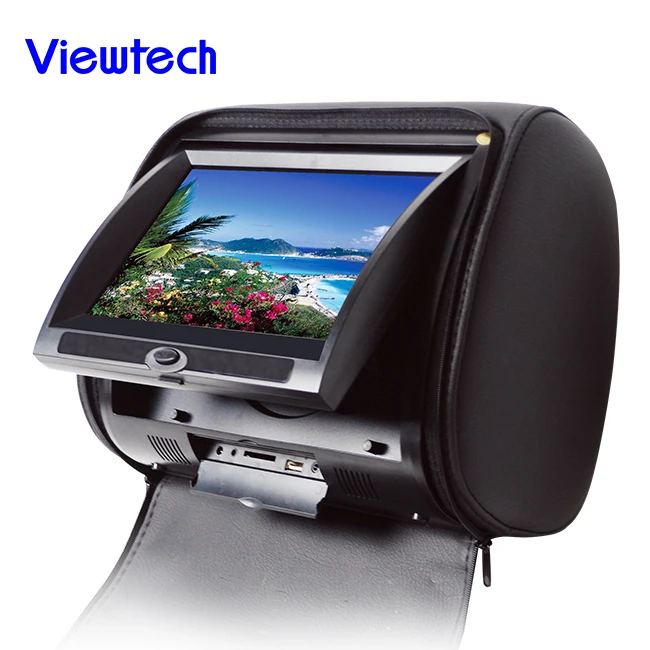 Цифровой сенсорный экран 9-дюймовый подголовник автомобиля dvd-плеер
