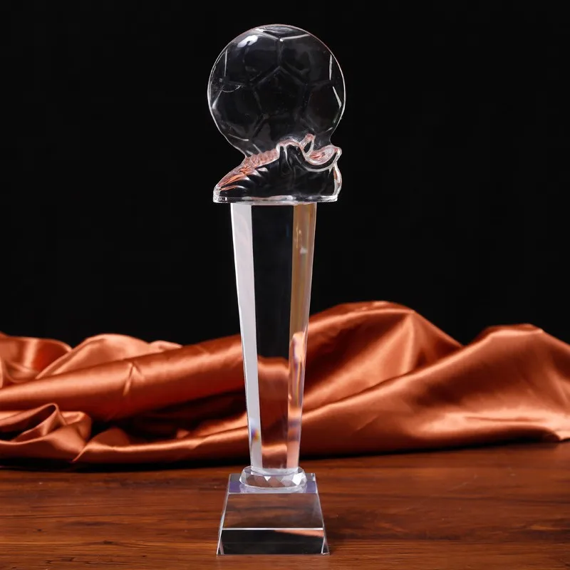 Professional  manufacture  unique design  crystal trophy