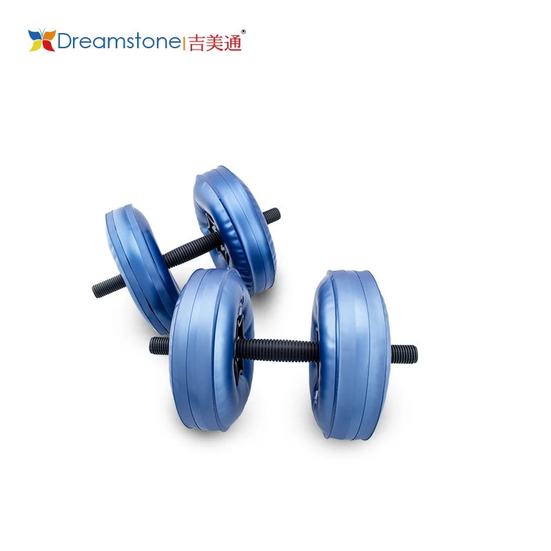 2017 Hot Selling Fitness Equipment PVC Water Filled Dumbbell for Women