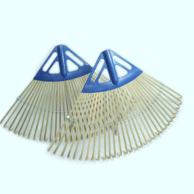 
30 Tine Bamboo Garden Rakes Grass Rake Leaf Rake 