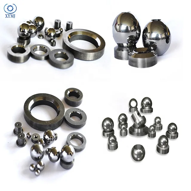 
Chinese factory manufacturing tungsten cemented carbide ring/balls/rollers/bushing wear parts 