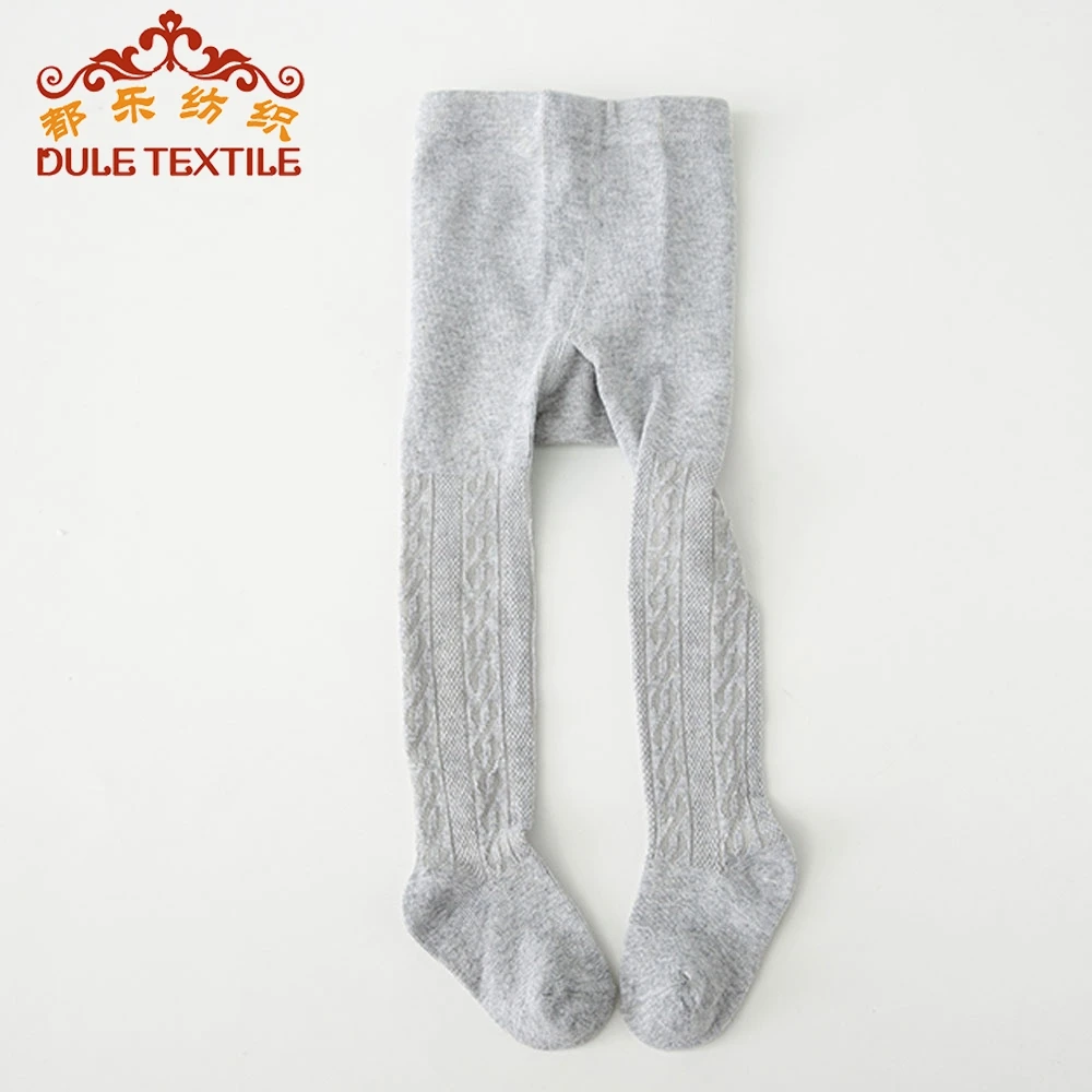 Cute stripes cartoon children new baby kids girls gray legging