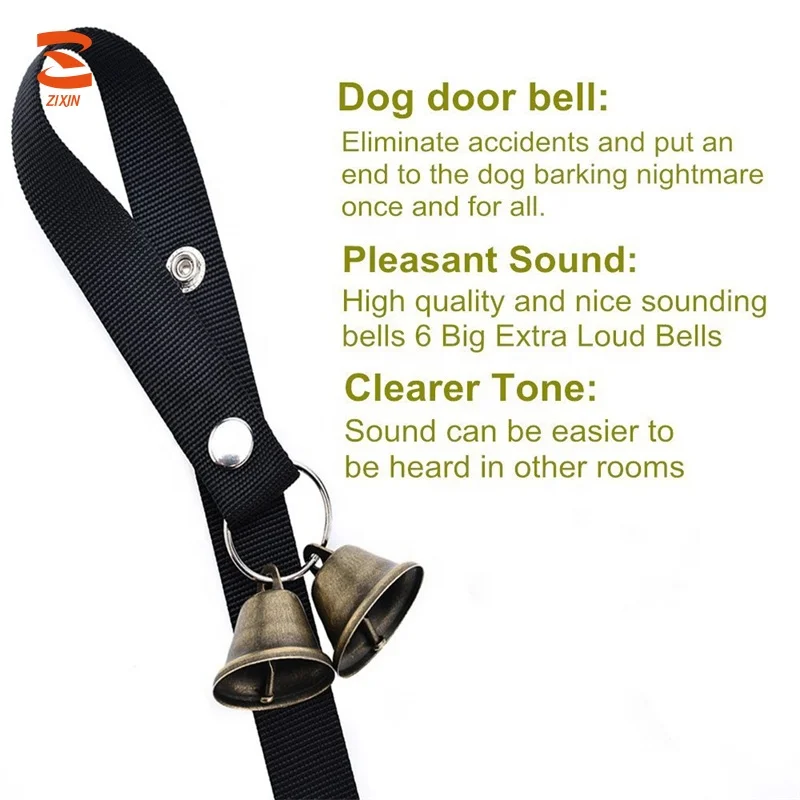 
Amazon Best Selling Dog Door Bells with Adjustable Buttons 
