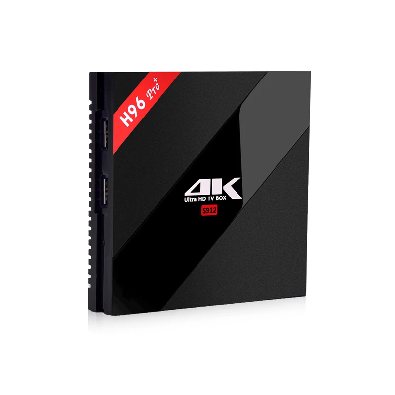 2018 Hot H96 pro+ android 7.1 S912 3gb ram 32gb rom android tv box japanese digital tv receiver set