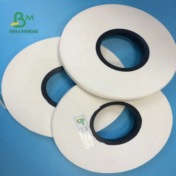 60GSM 15MM White Color Kraft Paper Foodgrade For Paper Straws