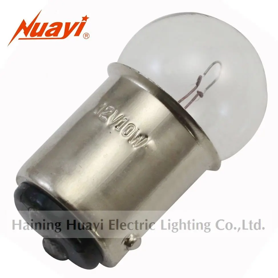 Высококачественная автомобильная лампа G18 BA15D 12 в 10 Вт, автомобильная лампа поворота