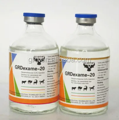 
2016 New Products GRDR Antibacterial Drugs Dexamethasone 0.2% Injection solution for parenteral use with low price 
