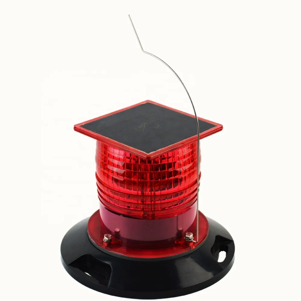 DWS501A ICAO FAA LED Solar powered Aviation obstruction lights