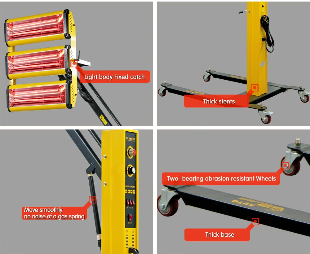 Guangzhou инфракрасная краска сушилка автомобильная лампа/Инфракрасная нагревательная лампа/нагревательная лампа краски