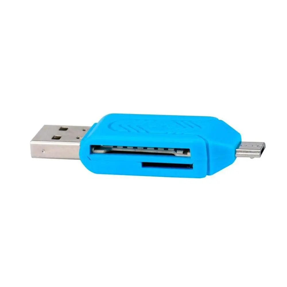 Новый мини USB 2,0 + OTG Micro Reader адаптер U Disk для планшетного ПК