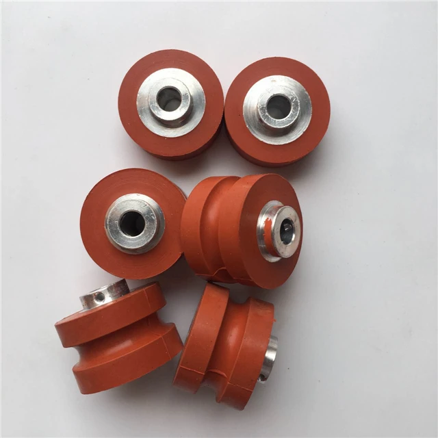 Rubber Towing Wheel For Automatic Inflate Column Air Bag Packing Filling Machine