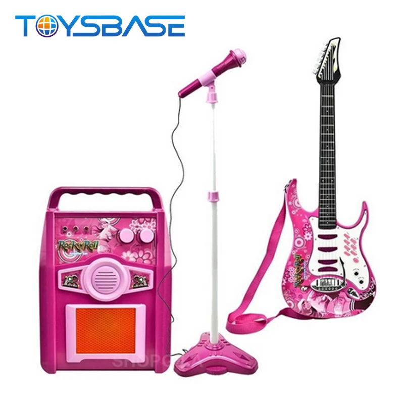 Musical Instruments Guitar Toy-Children Learning Music Play Plastic Guitar
