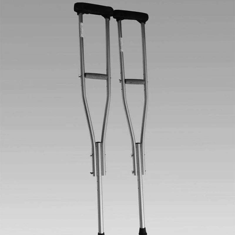 Hardworking 9 file stainless steel sturdy medical crutches