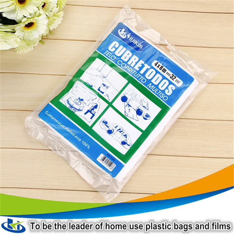 LDPE plastic scrap folding plastic sheet paint protection film for wall import from china