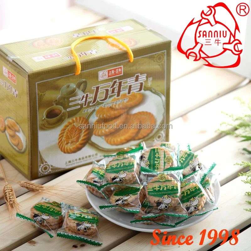 1000 г, вечнозеленое печенье от Sanniu с 1998 года