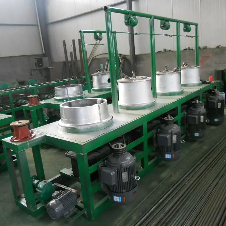straight line wire drawing machine