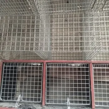 Metal Mink cage / galvanized iron welded wire mesh / new style Mink breeding cage