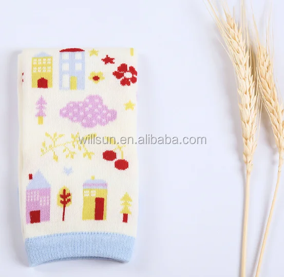 
Wholesale New Arrivals Colorful stylish warm socks cotton ruffle girls sock baby leg warmers Baby kneepads 