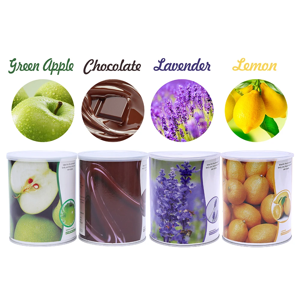 100% Natural Strip-Less Hair Removal soft Wax Honey Bee  depilatory 800g  warm Wax