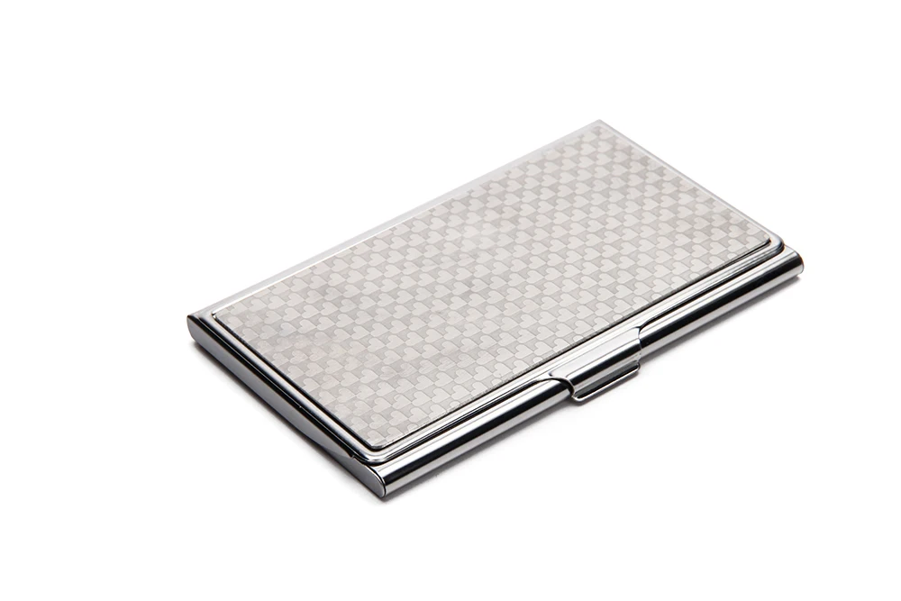 Promotion Stylish Metal Business Card Case/ Custom logo