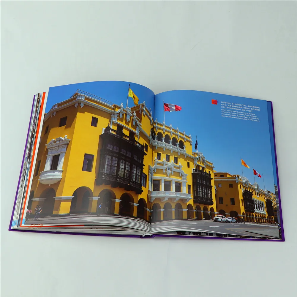 Eco-friendly wholesale children leather paper hardcover printing custom story book China Guangzhou local manufacture factory