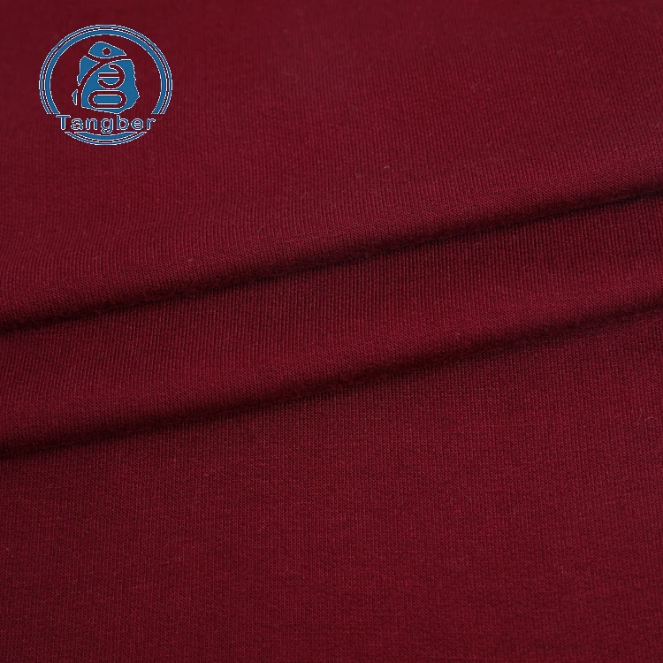 Wholesale cheap price OE yarn rayon spandex jersey knitted fabric for shirts