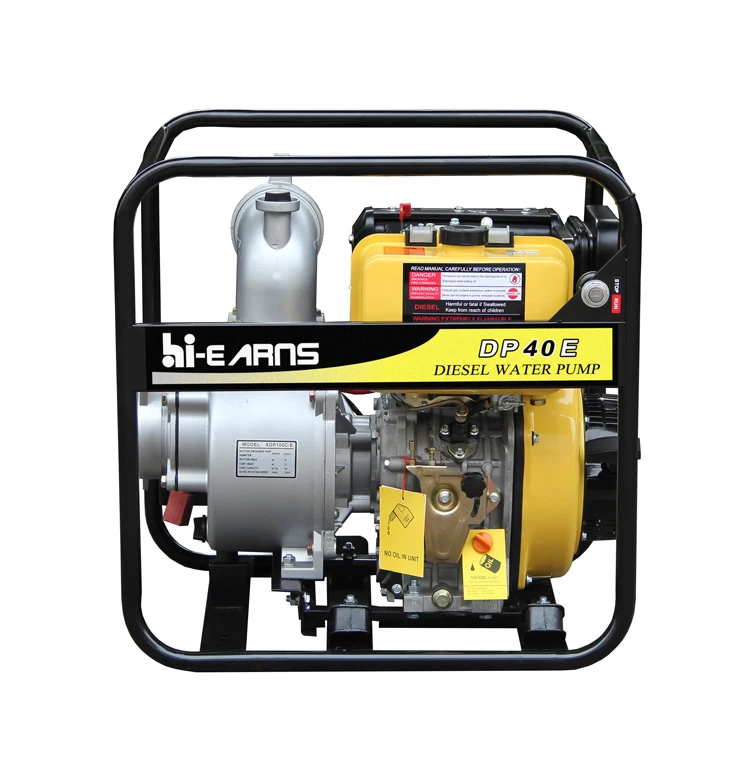 4 inch Air-cooled electric start irrigation diesel water pump for sale