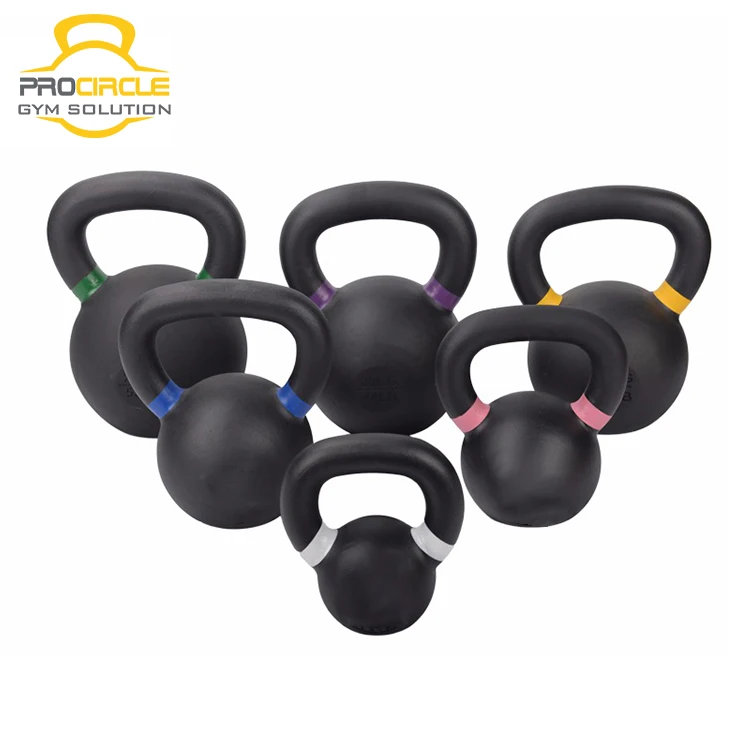 Quircle с порошковым покрытием Kettlebells 4, 6, 8, 10, 12, 14, 16, 20, 24, 32, 40 кг